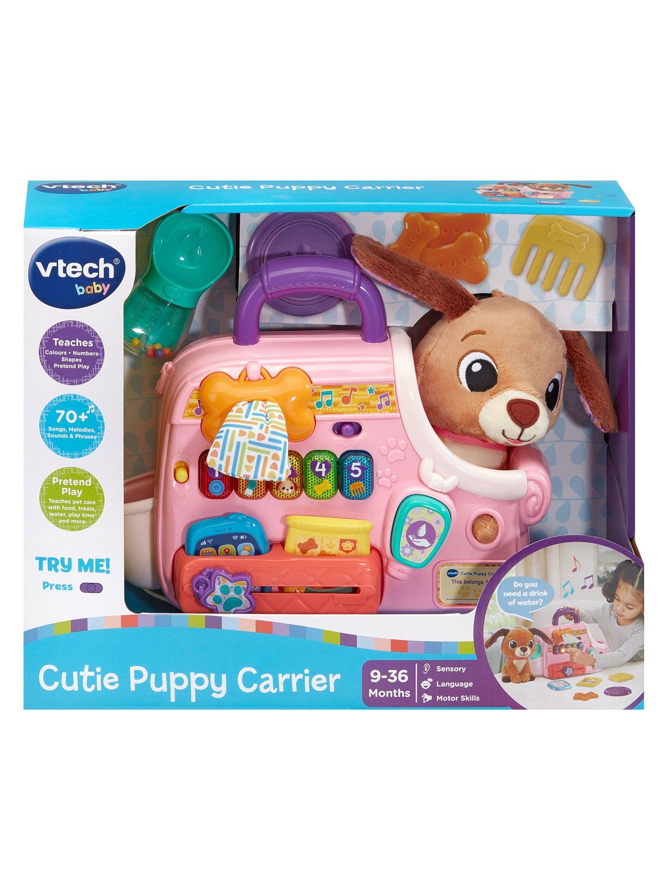 Image 5 of 7 of VTech Cutie Puppy Carrier with Adorable Soft Puppy