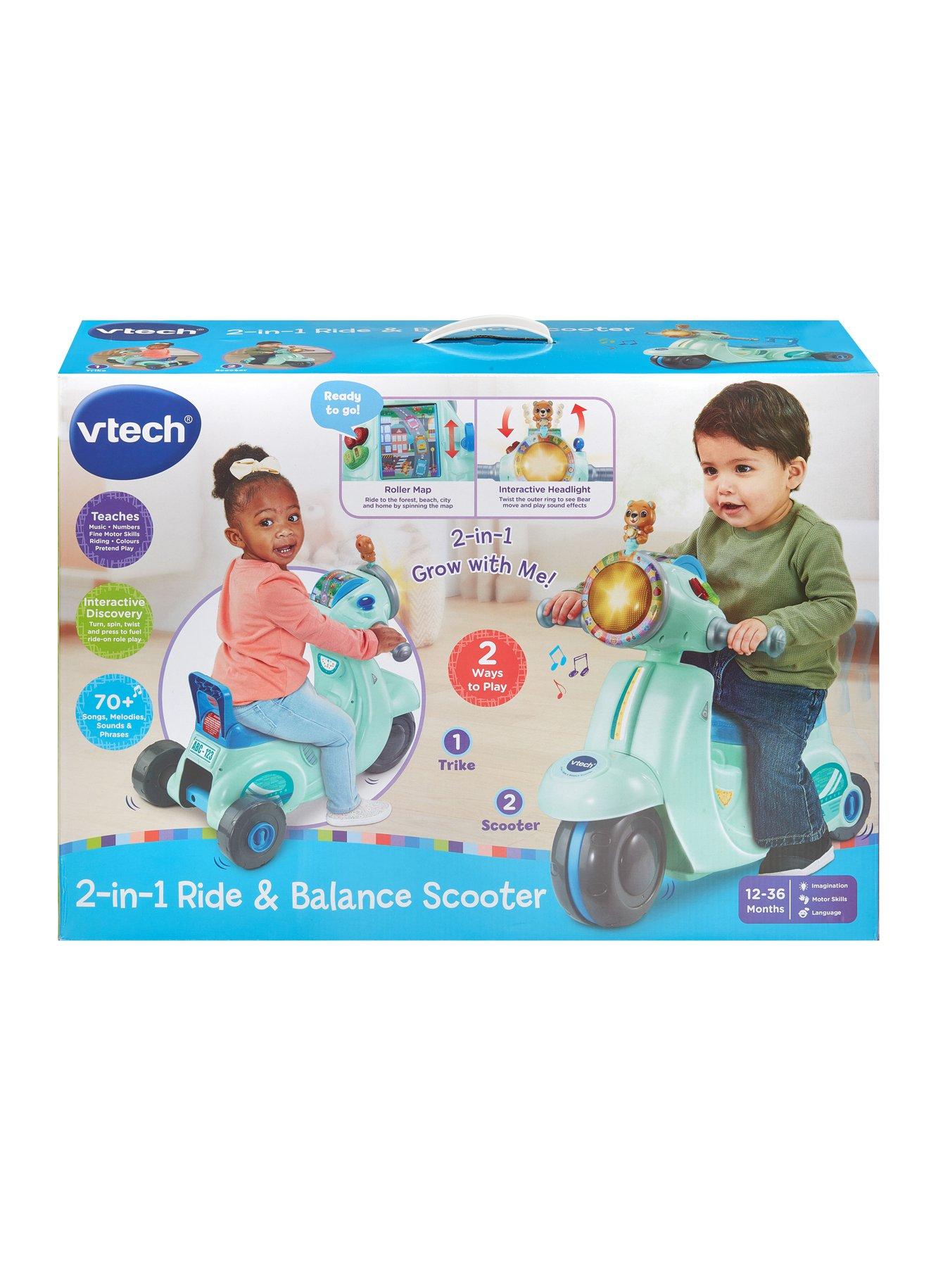 Image 6 of 7 of VTech 2-in-1 Ride &amp; Balance Scooter