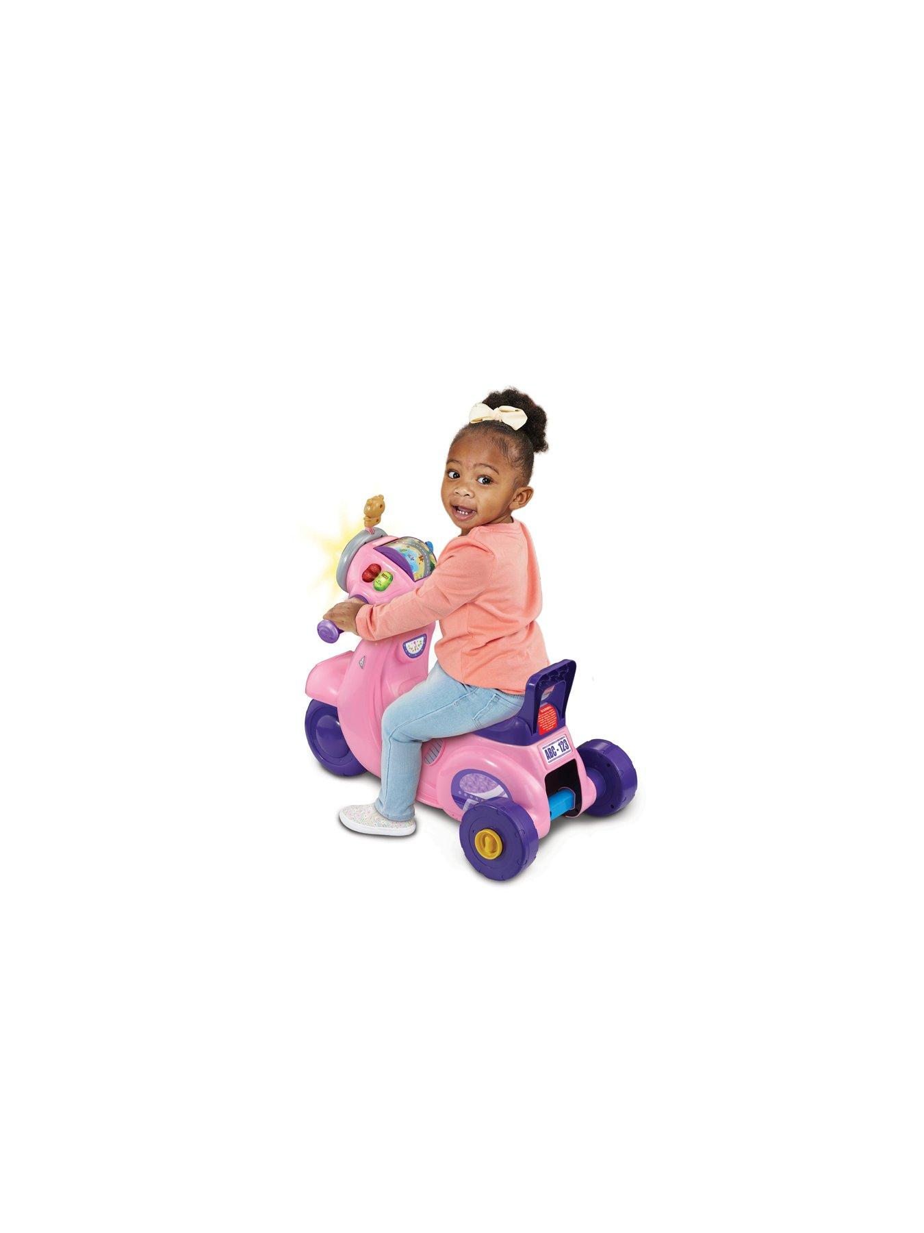 VTech 2-in-1 Ride Balance Scooter pink Littlewoods