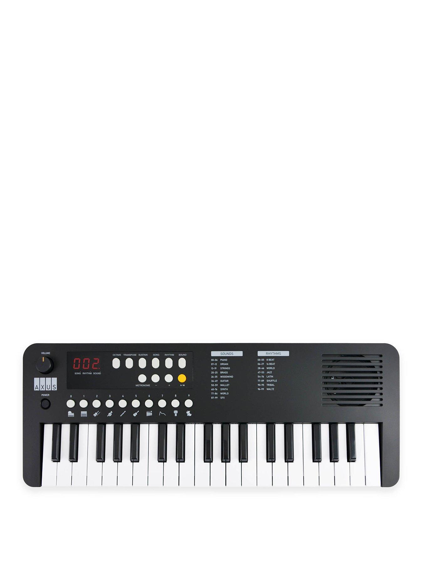 undefined 37 Note Mini Keyboard for Beginners - Black