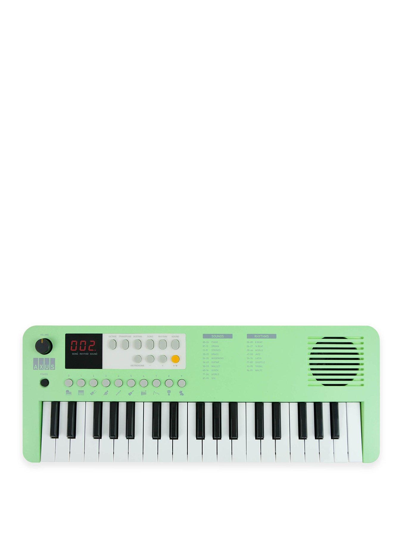 undefined 37 Note Mini Keyboard for Beginners - Green