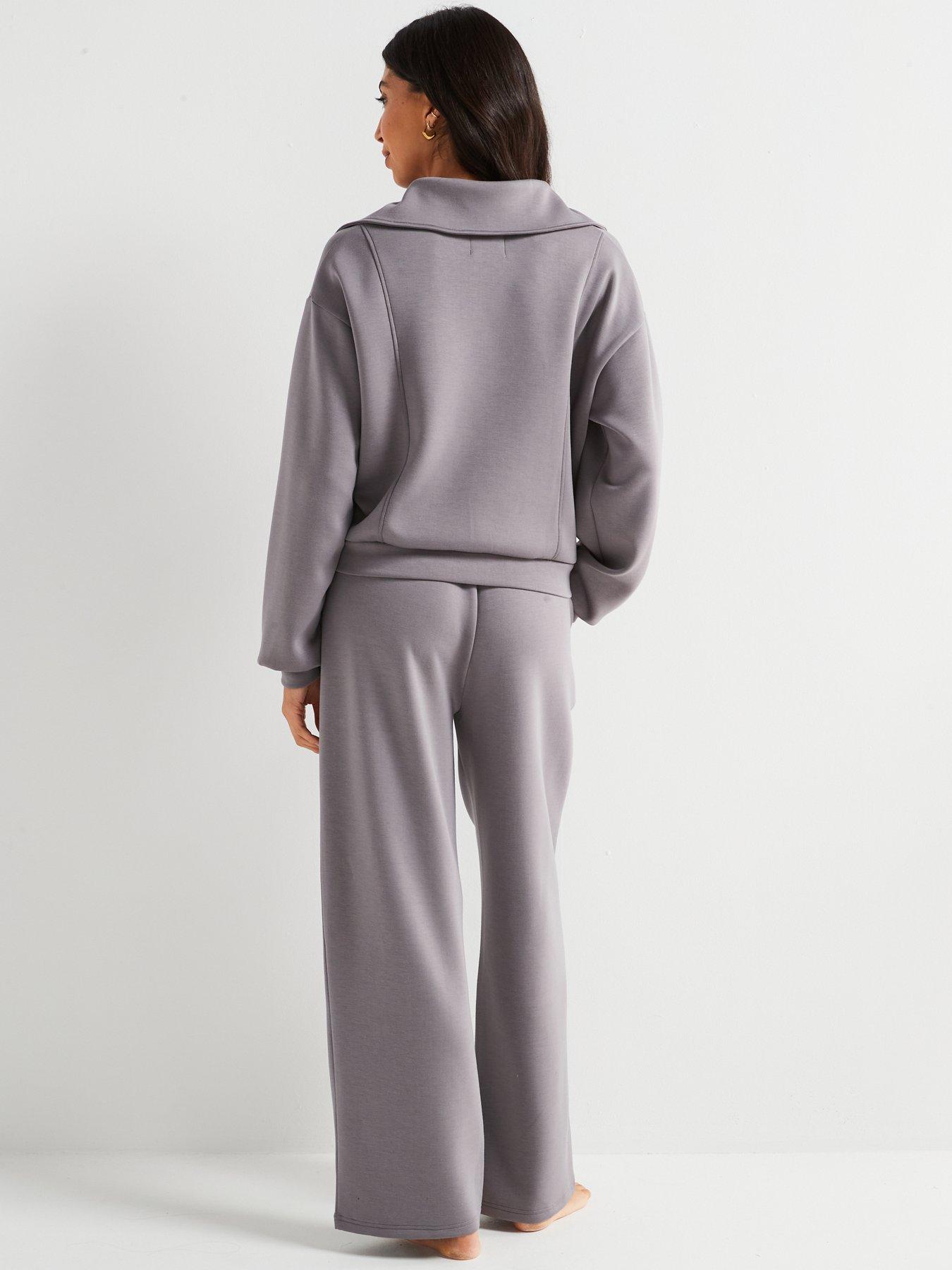 V Neck Loungewear Set