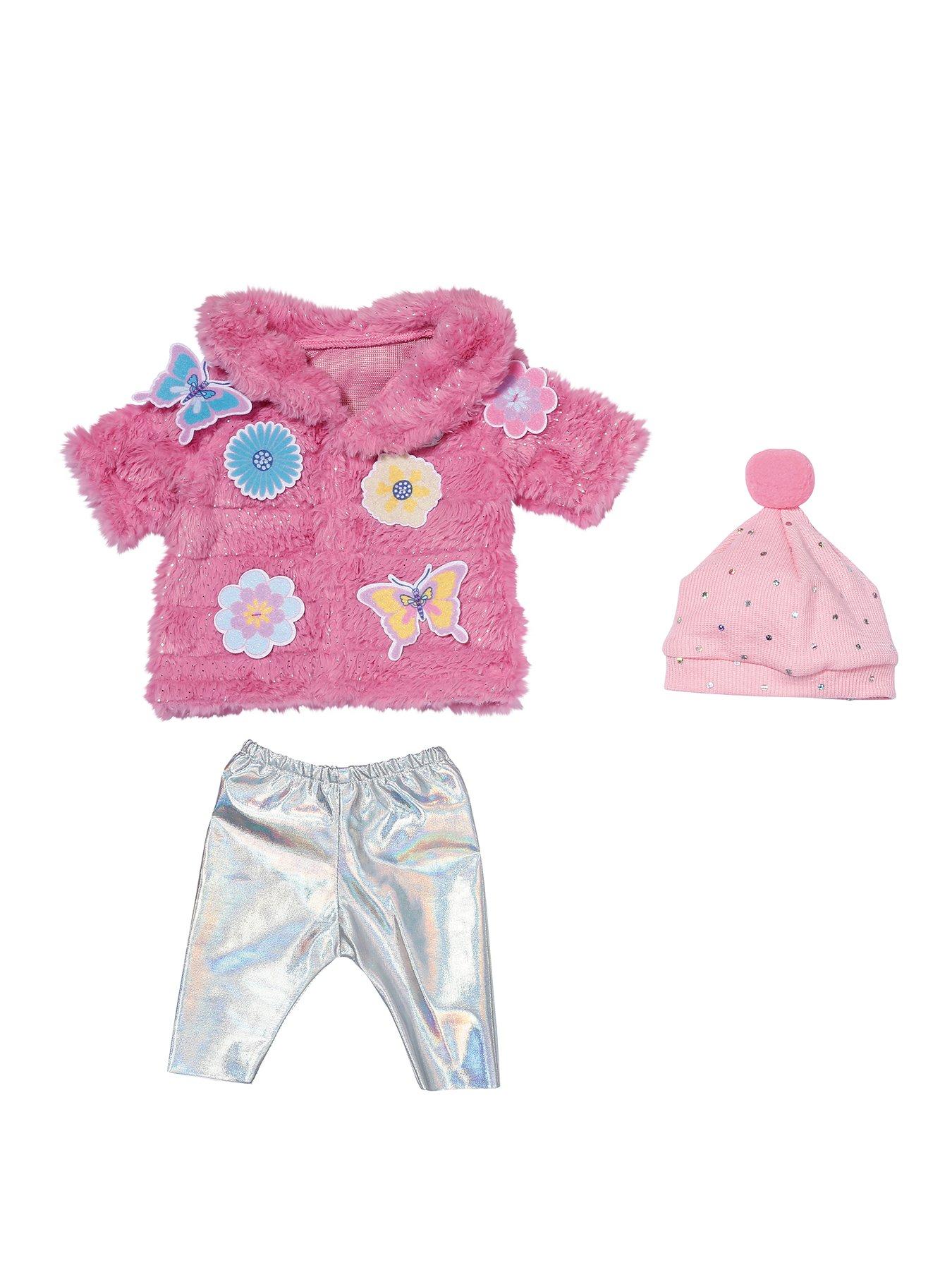 undefined Pink Coat Set 43cm