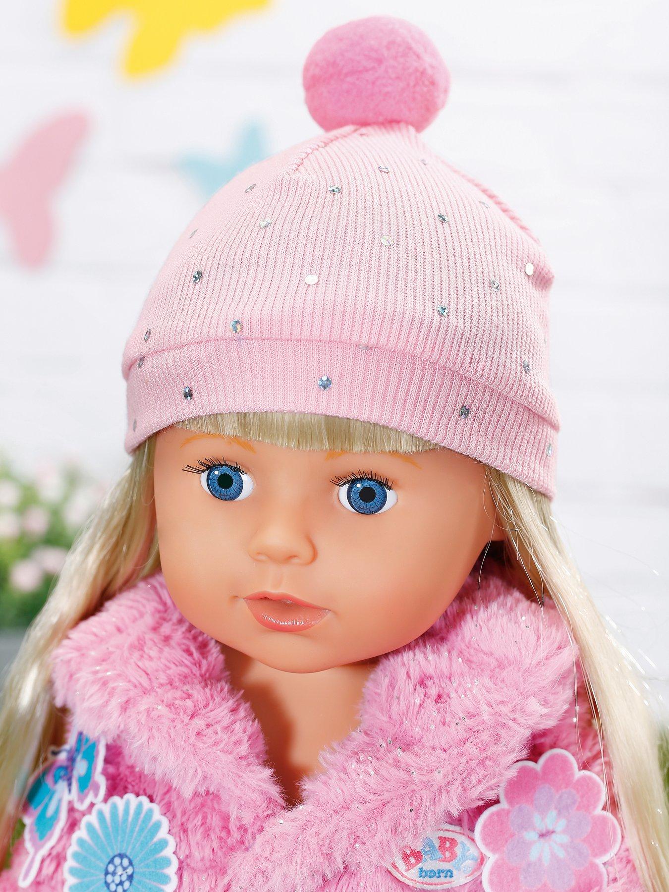 Image 3 of 7 of Baby Born Pink Doll Coat Set 43cm