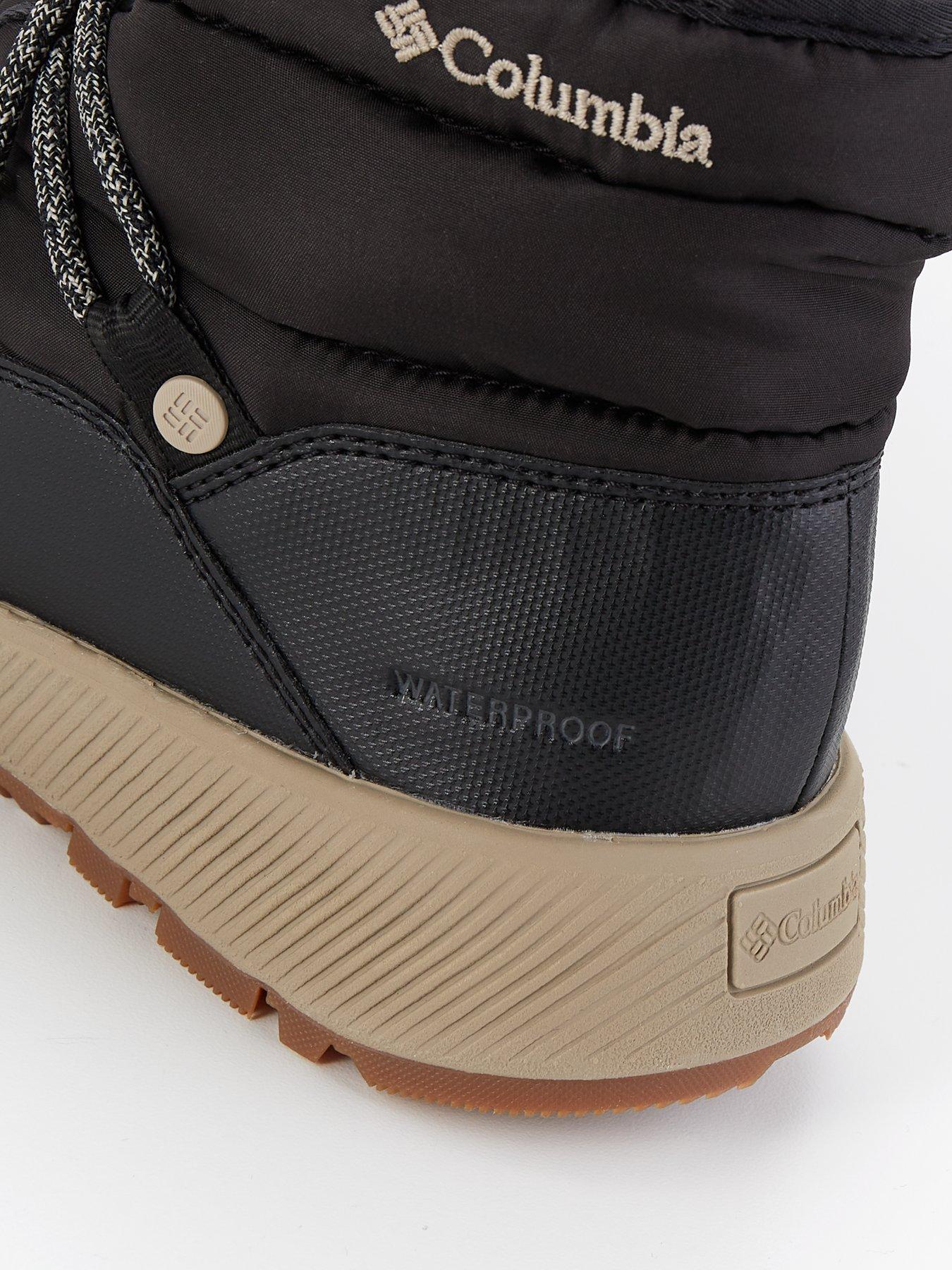  image of columbia-womens-slopeside-village-omni-heat-waterproof-boots-black