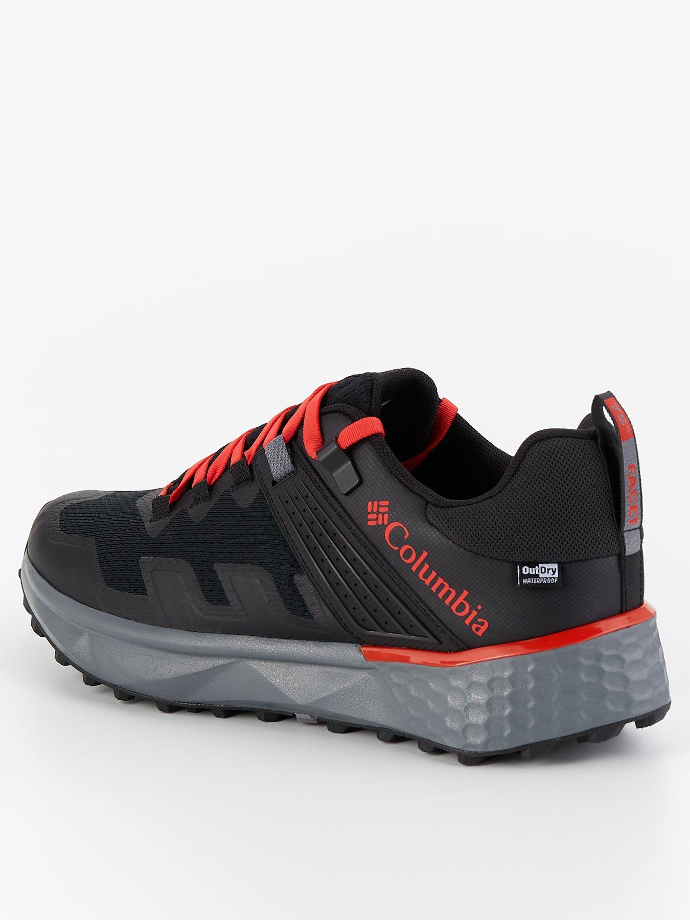  image of columbia-mens-facet-75-oudtdry-waterproof-hiking-shoes-black