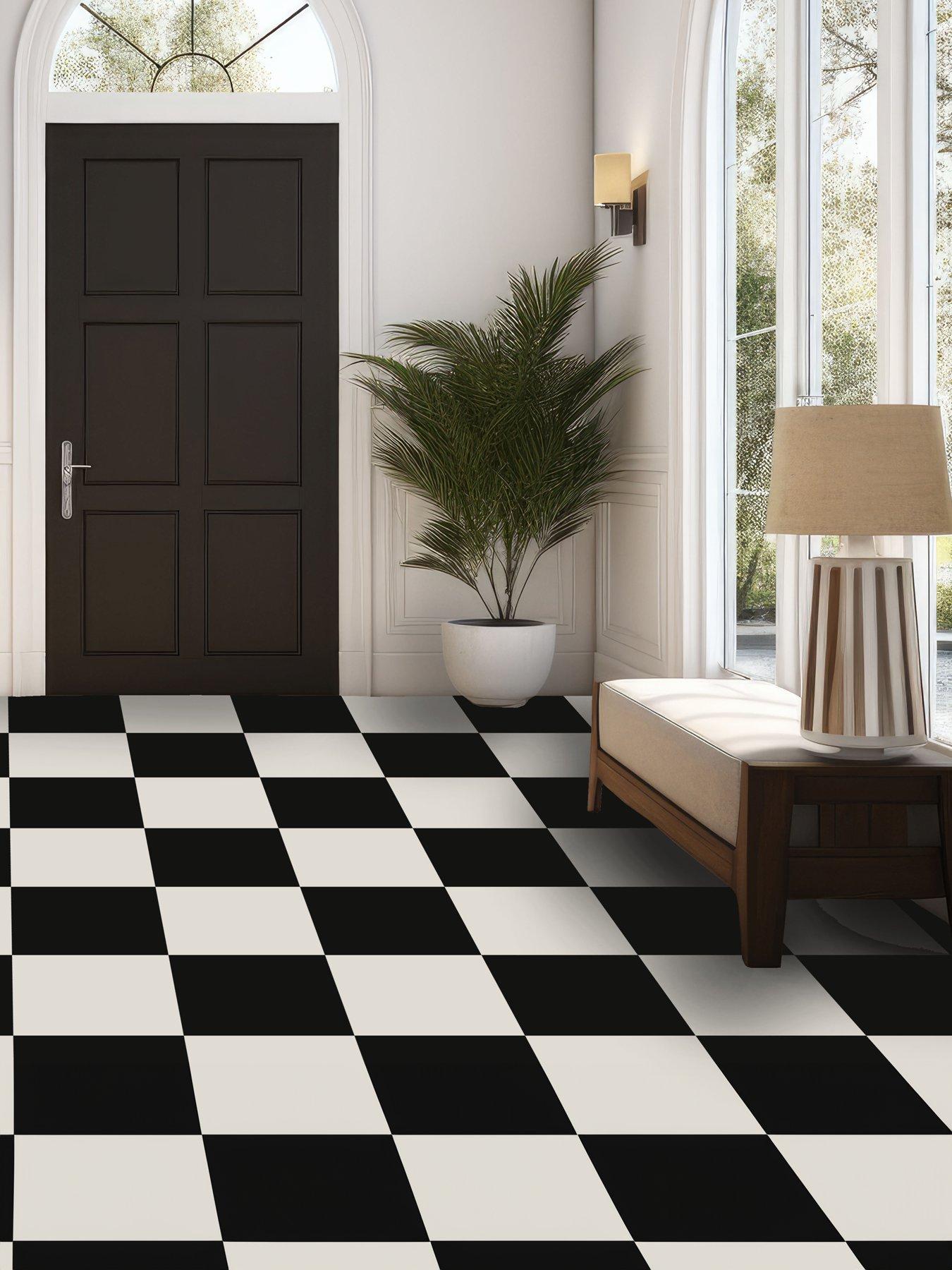 arthouse-pack-of-10-black-and-white-motif-peel-amp-stick-floor-tilesnbsp