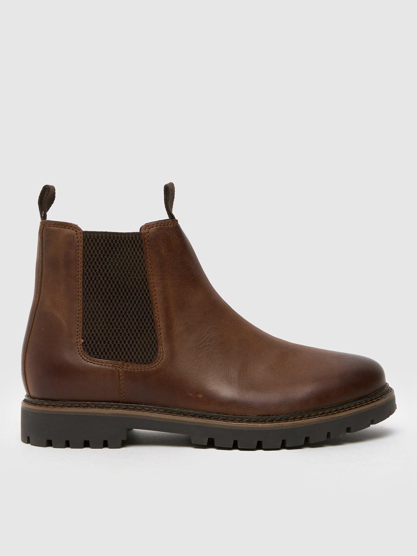 Footwear Leather Chelsea Boots Womens Wide Fit Extra Wide Fit