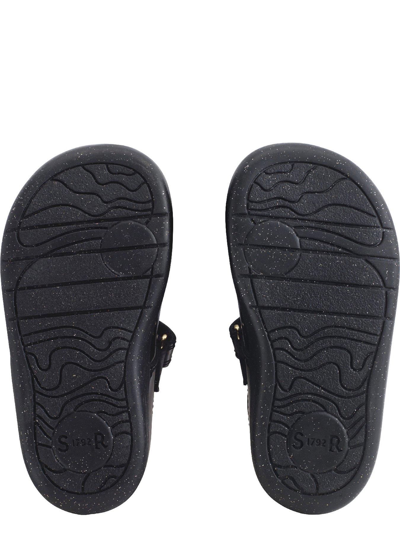  image of start-rite-fairy-tale-flower-patent-mary-jane-first-steps-shoe-black
