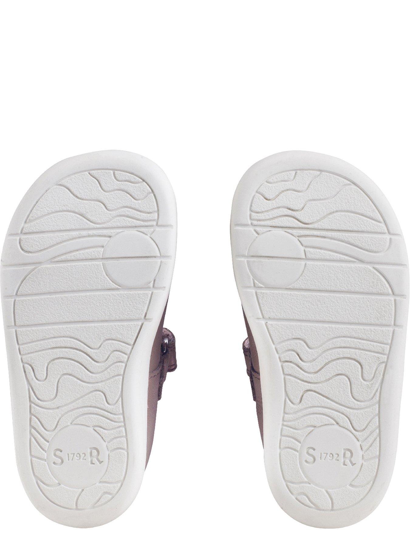  image of start-rite-fairy-tale-flower-leather-pearlised-mary-jane-first-steps-shoe