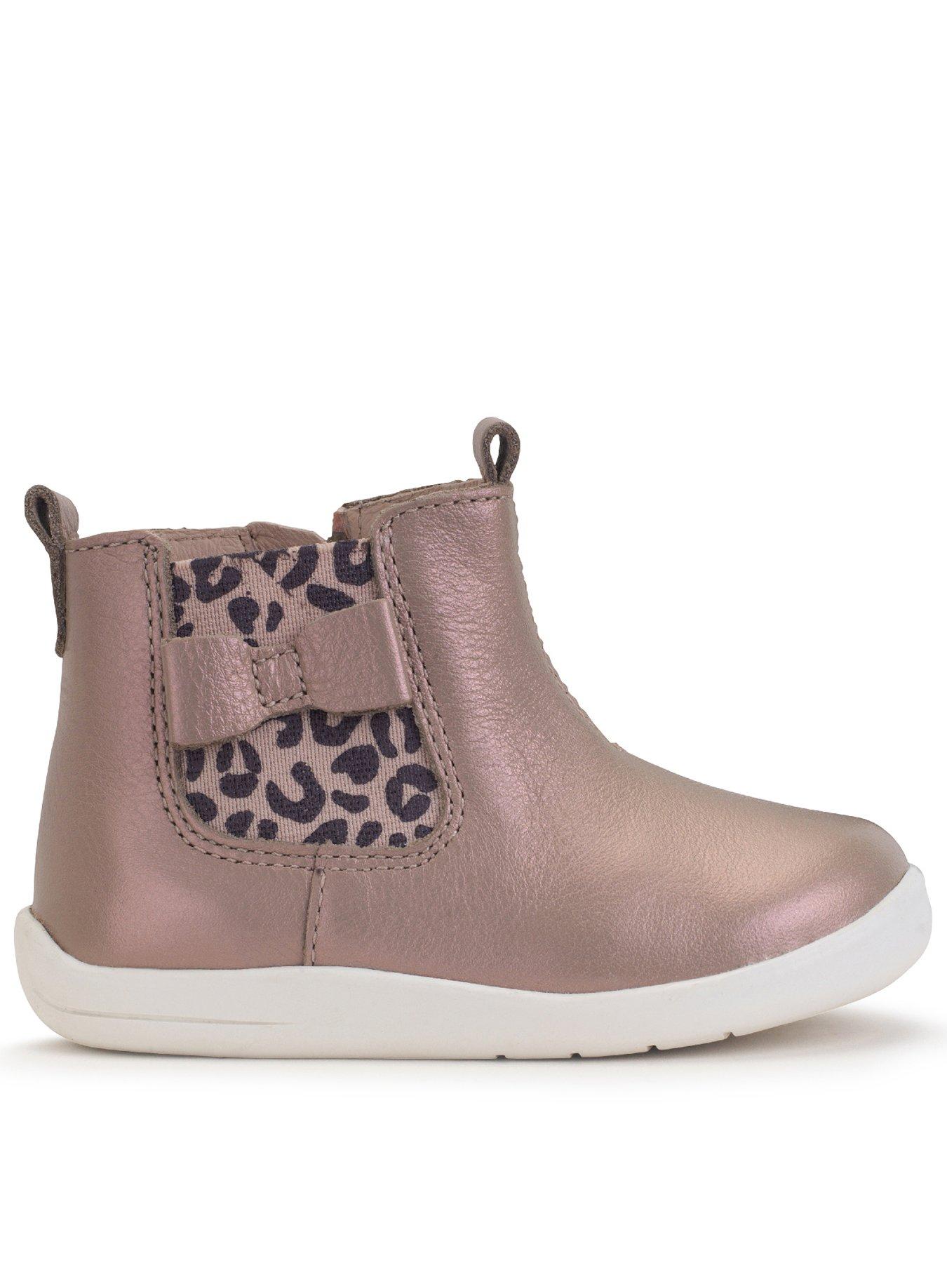 start-rite-wonderland-toddler-patent-leopard-bow-chelsea-boot