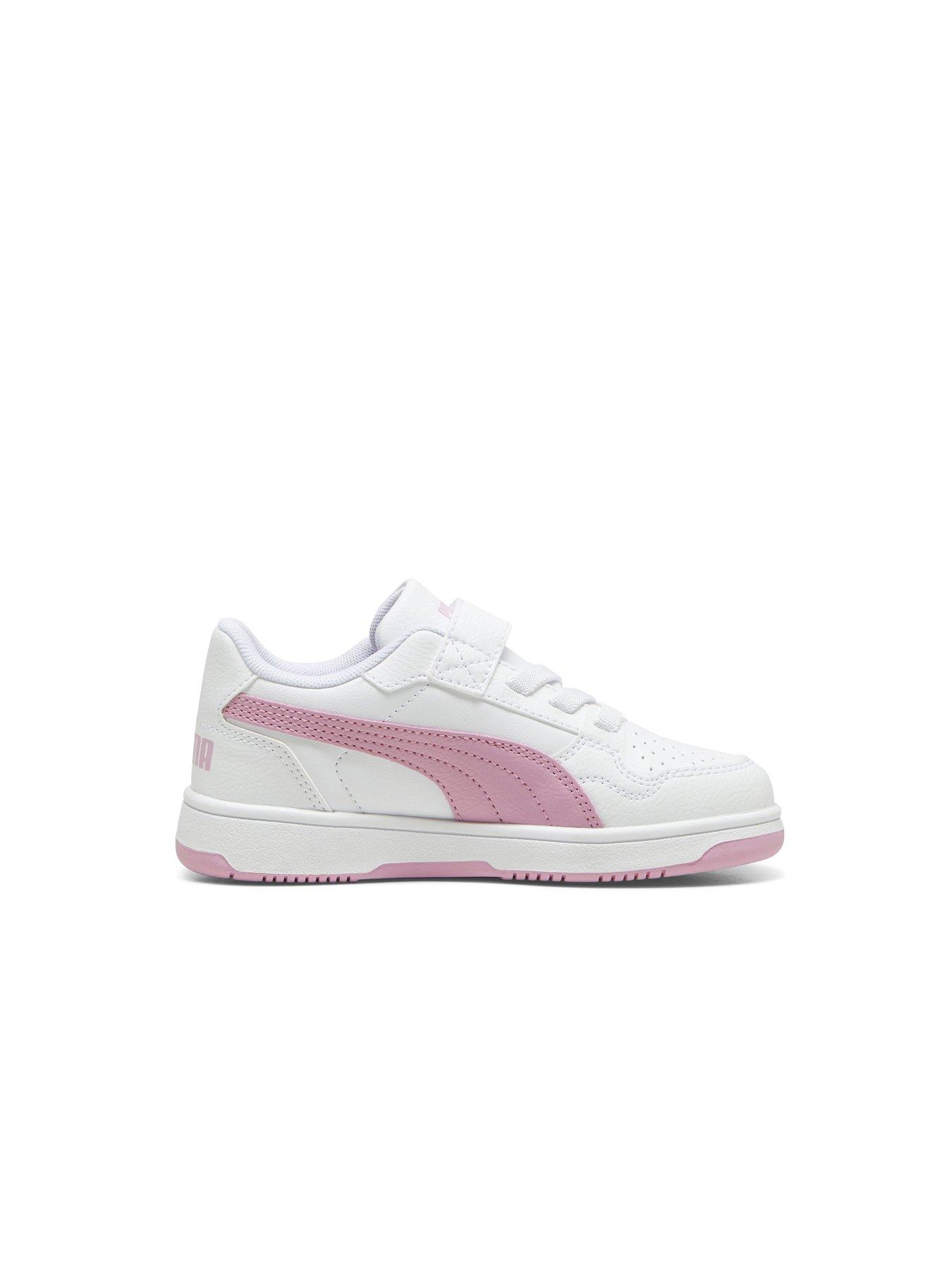 Image 6 of 6 of Puma Kid's Girls Reb-l Velcro Trainers - White