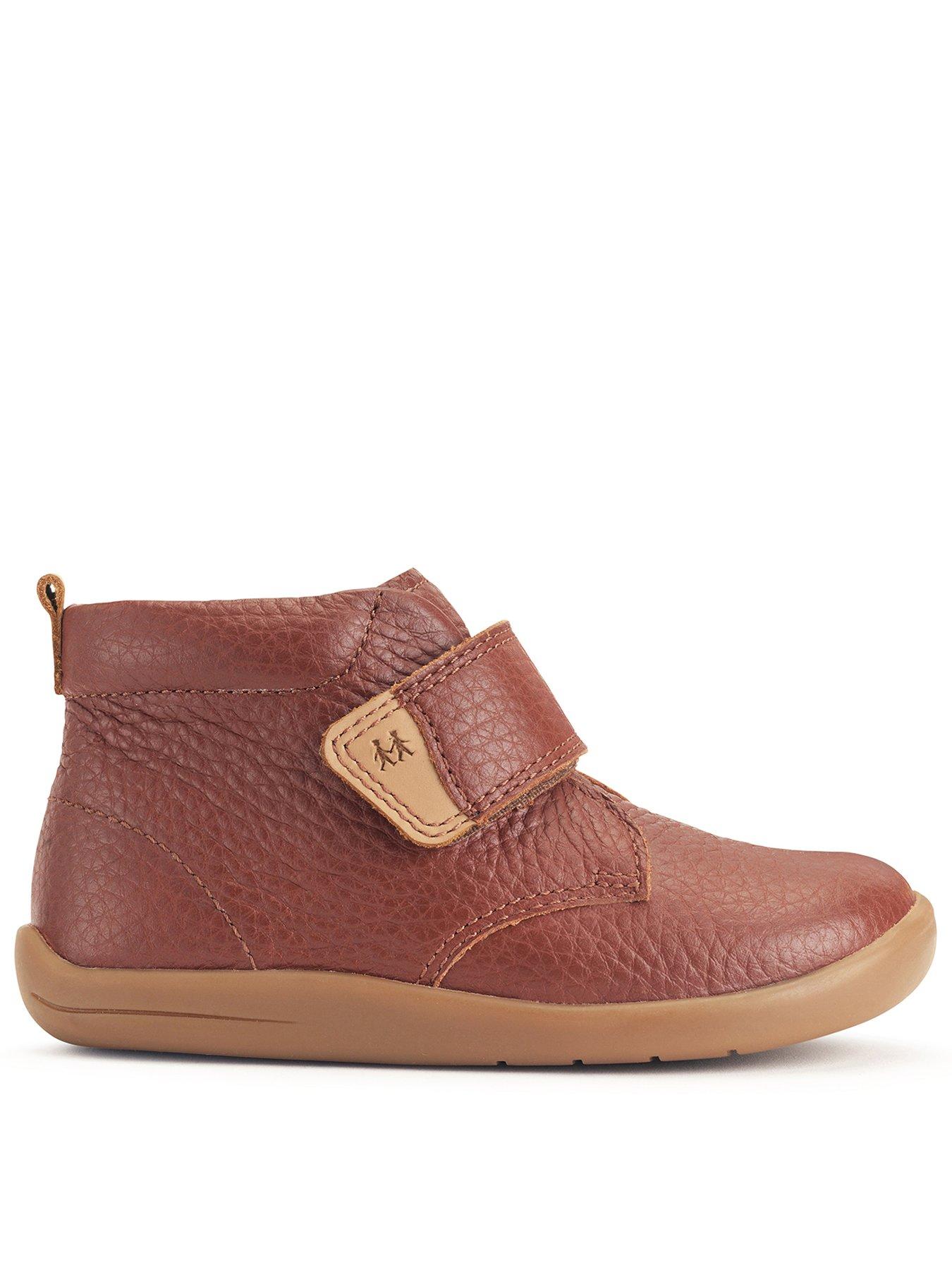 undefined Totter Tan Leather Strap Boot