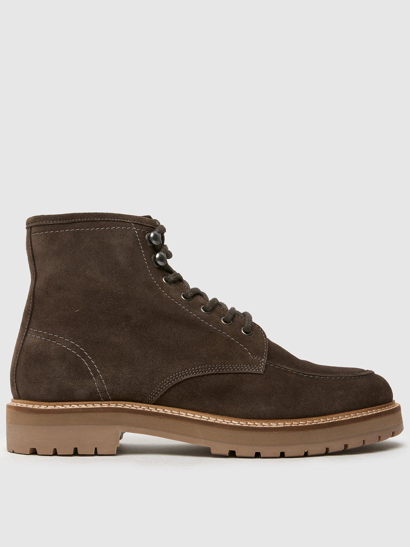 Schuh Deacon Lace Up Boot Brown littlewoods