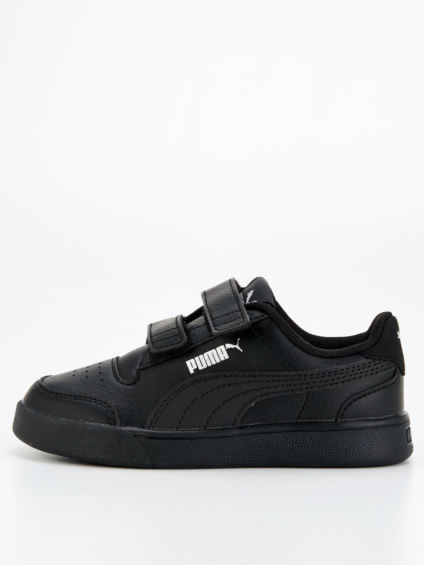 Black velcro trainers online