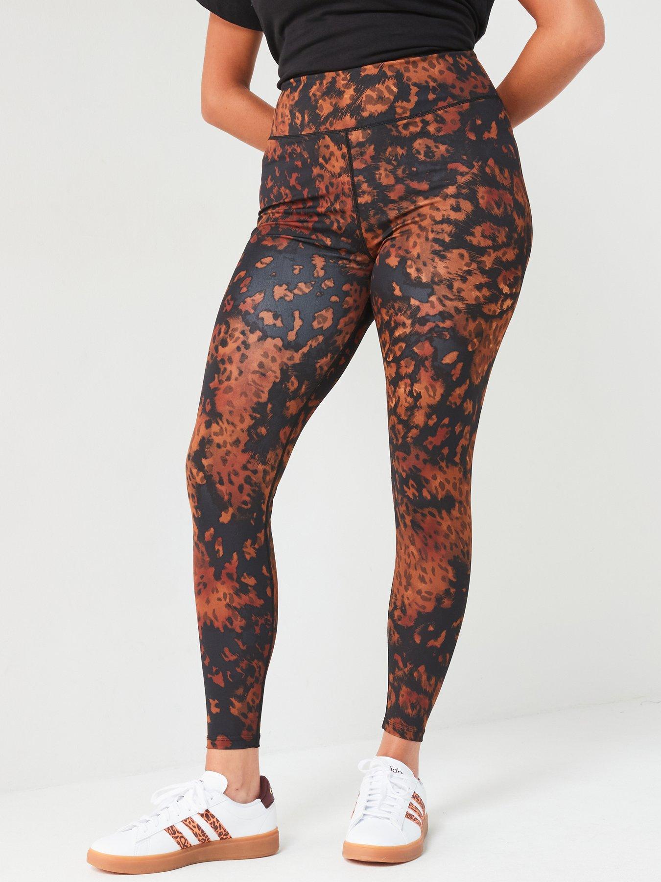 undefined Ath Leisure Printed High Waisted Legging - Multi