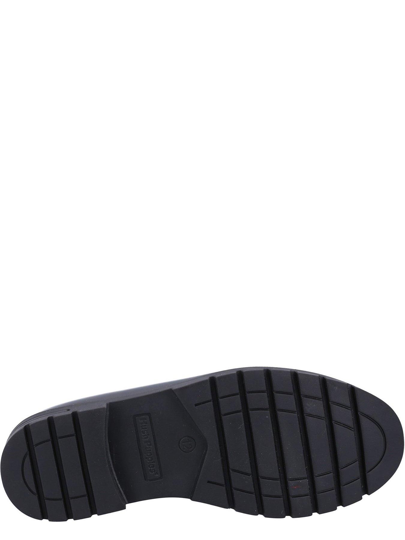 Image 4 of 6 of Hush Puppies Hazel Patent Senior School Shoe - Black