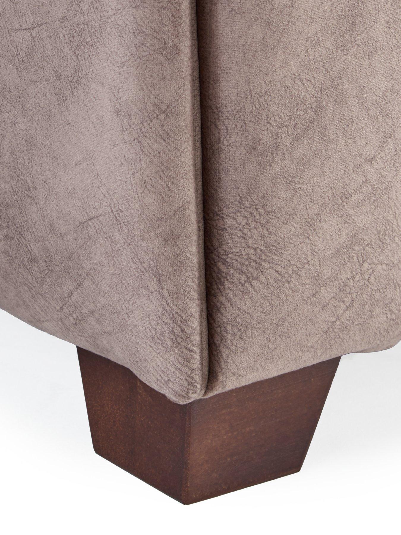 Image 4 of 7 of Very Home Avanti&nbsp;Fabric Armchair - Chocolate -&nbsp;FSC Certified