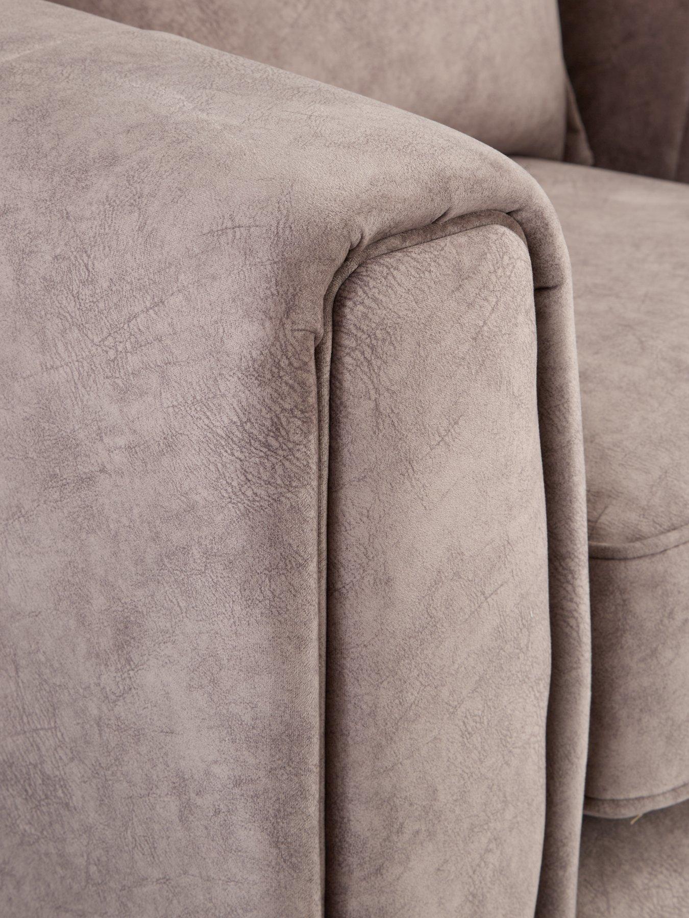 Image 5 of 7 of Very Home Avanti&nbsp;Fabric Armchair - Chocolate -&nbsp;FSC Certified