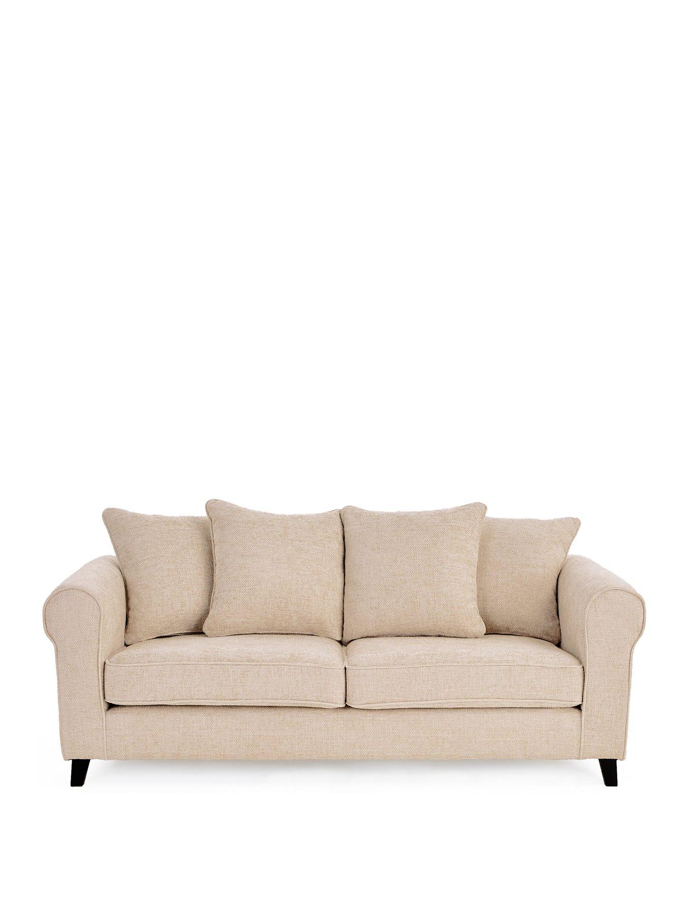 Image 2 of 7 of The Very Collection Sanderson Fabric&nbsp;3 Seater Sofa&nbsp;- FSC Certified