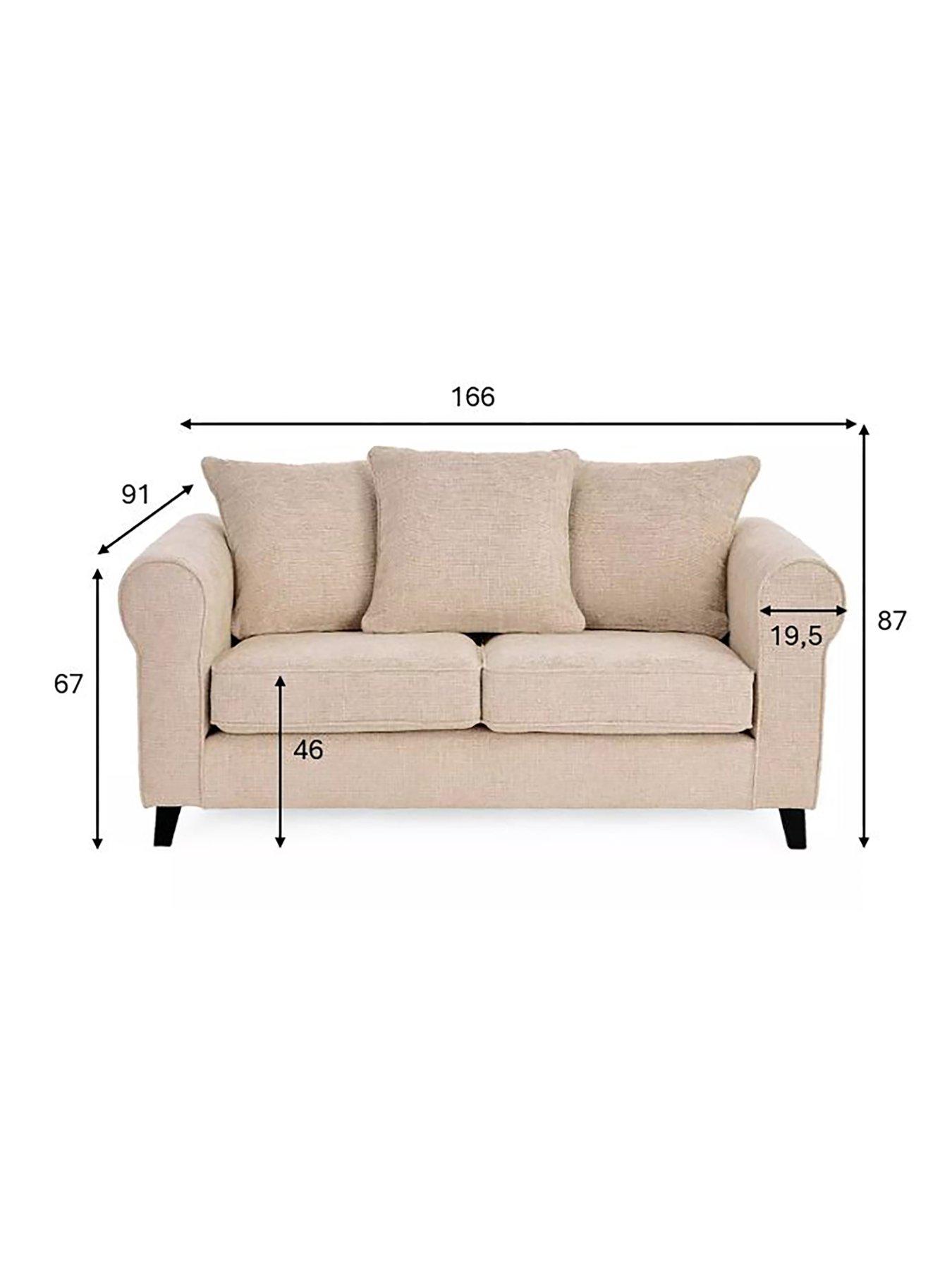 Image 6 of 7 of The Very Collection Sanderson Fabric 2 Seater Sofa&nbsp;- FSC Certified