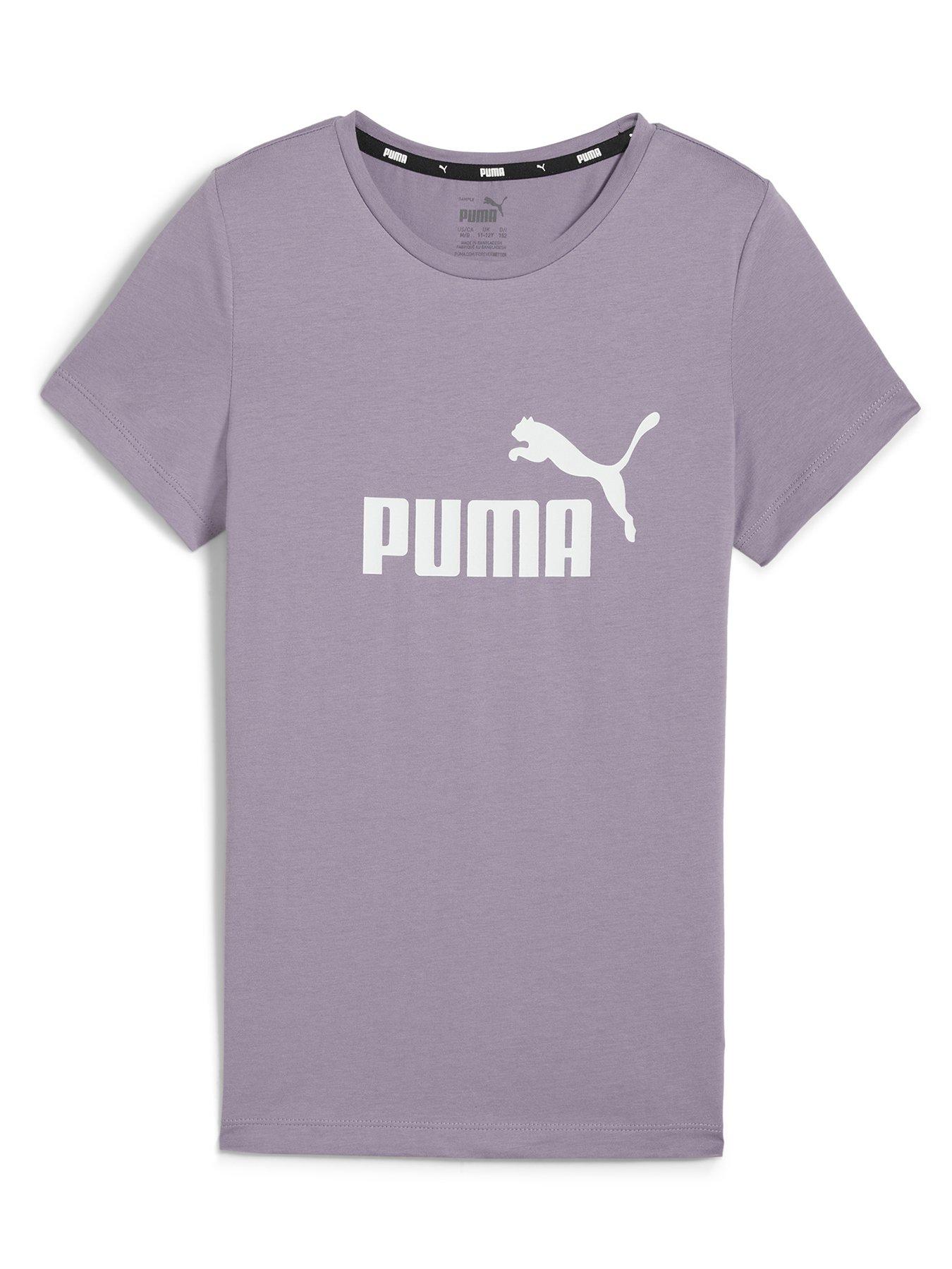 undefined Girls Essentials Logo Tee - Purple