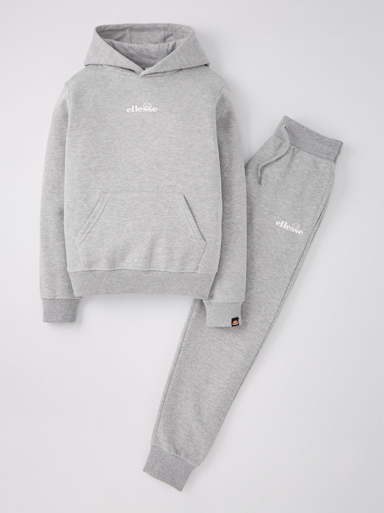 Image 1 of 4 of Ellesse Junior Boys Suorini Tracksuit - Grey