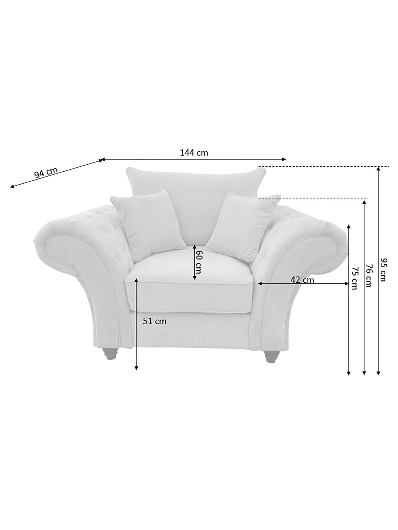 Image 6 of 7 of Very Home Windsor Fabric Armchair&nbsp;- FSC&reg; Certified