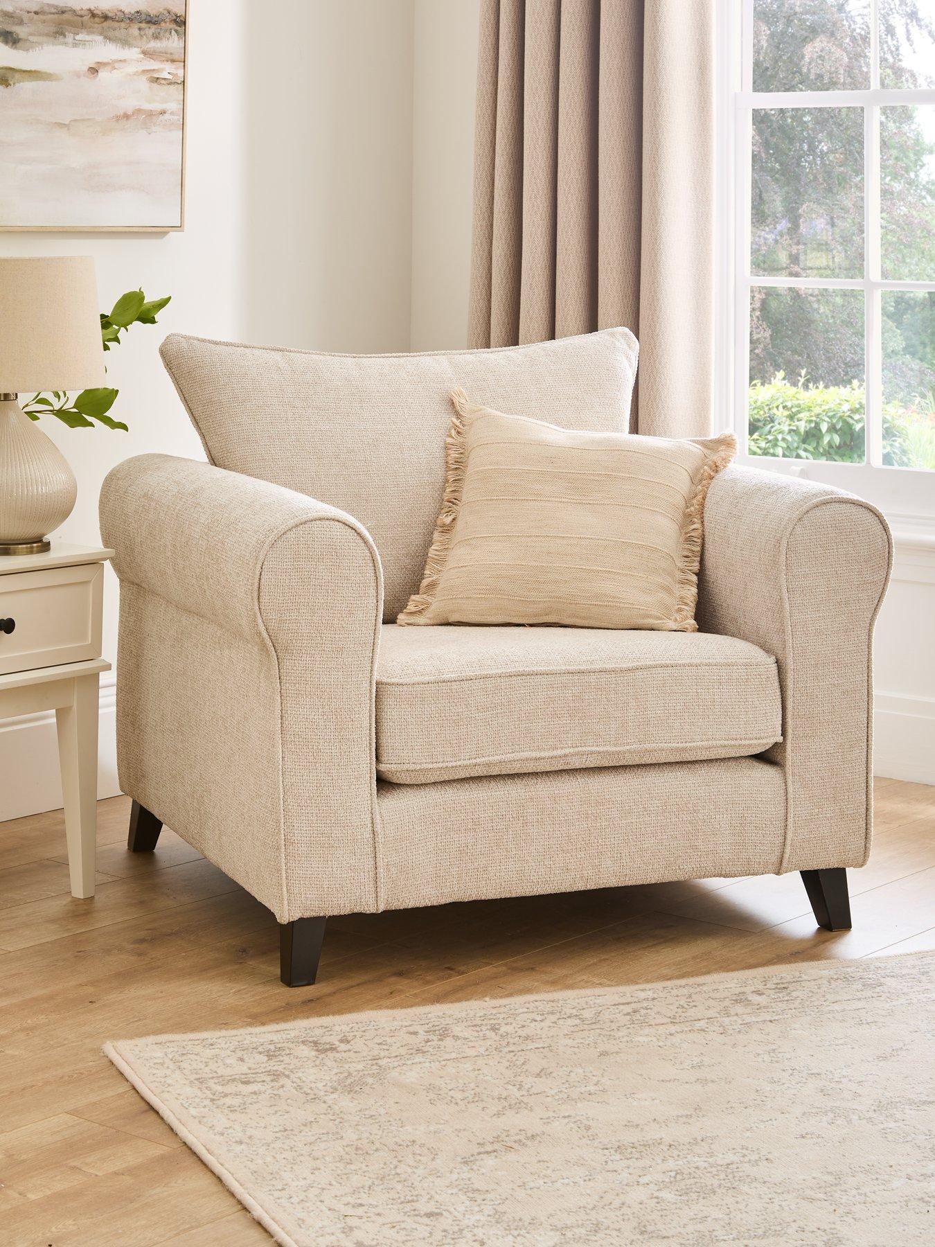 Very Home Sanderson Fabric Armchair - FSC Certified