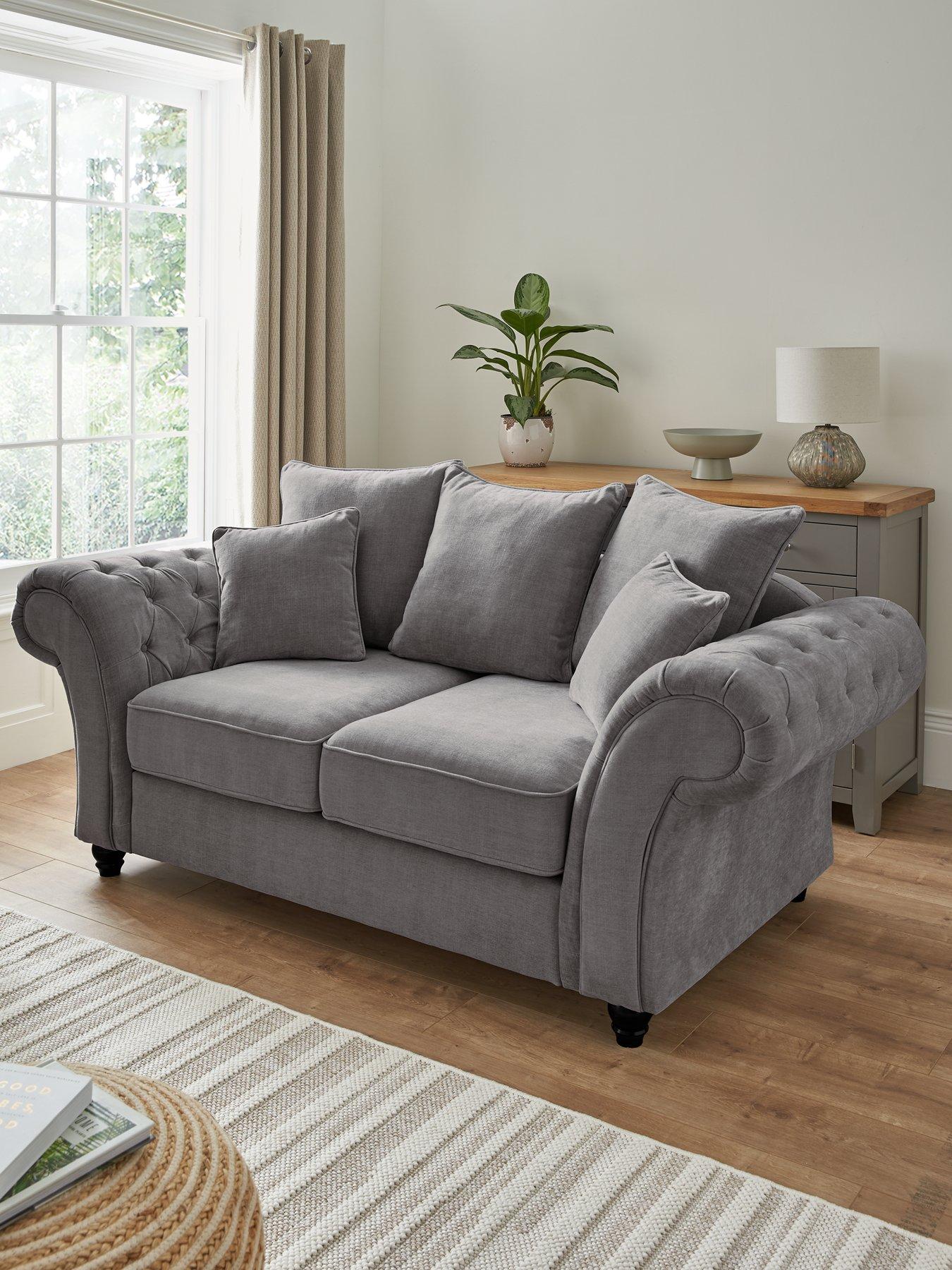 Very Home Windsor 2 Seater Fabric Scatter Back Sofa - FSC® Certified