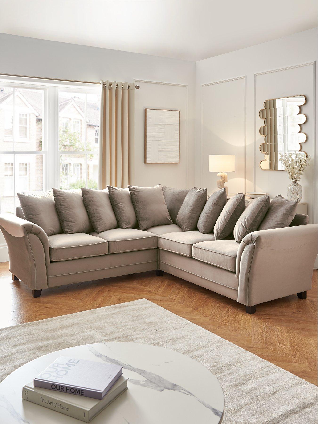 The Very Collection Leila Fabric Corner Group Sofa - FSC Certified
