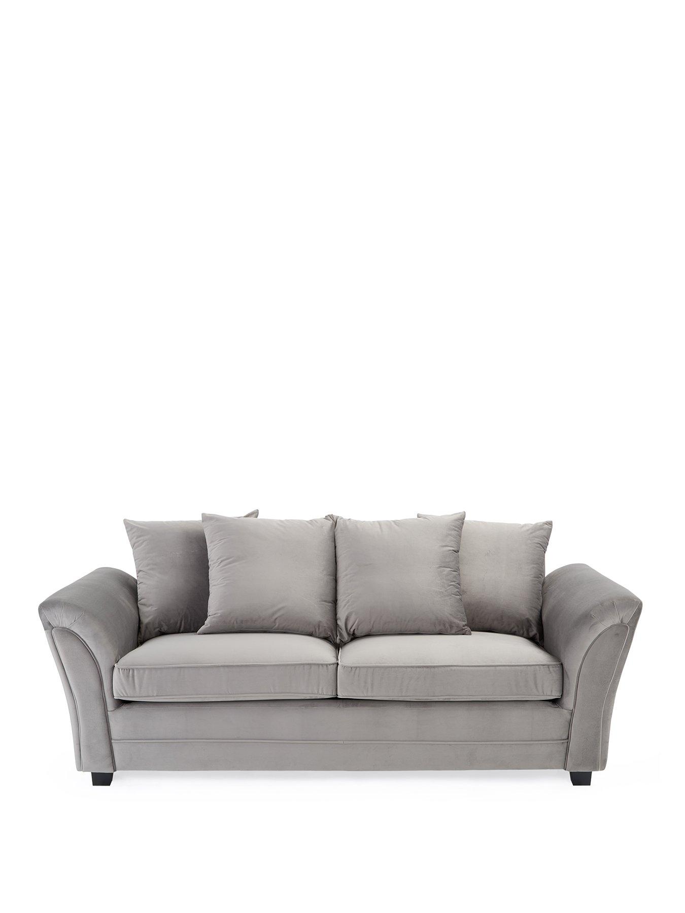 Image 2 of 7 of Very Home Leila Fabric&nbsp;3 Seater Sofa&nbsp;- FSC Certified