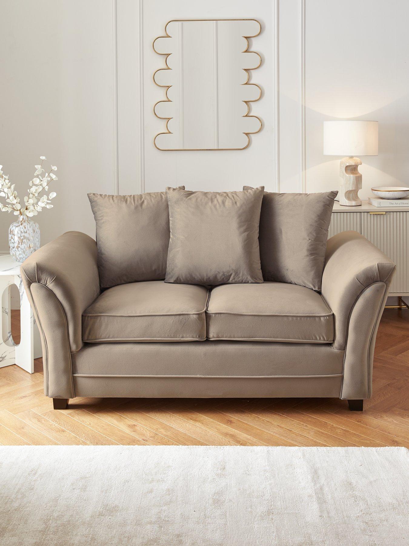 Very Home Leila Fabric 2 Seater Sofa - FSC Certified