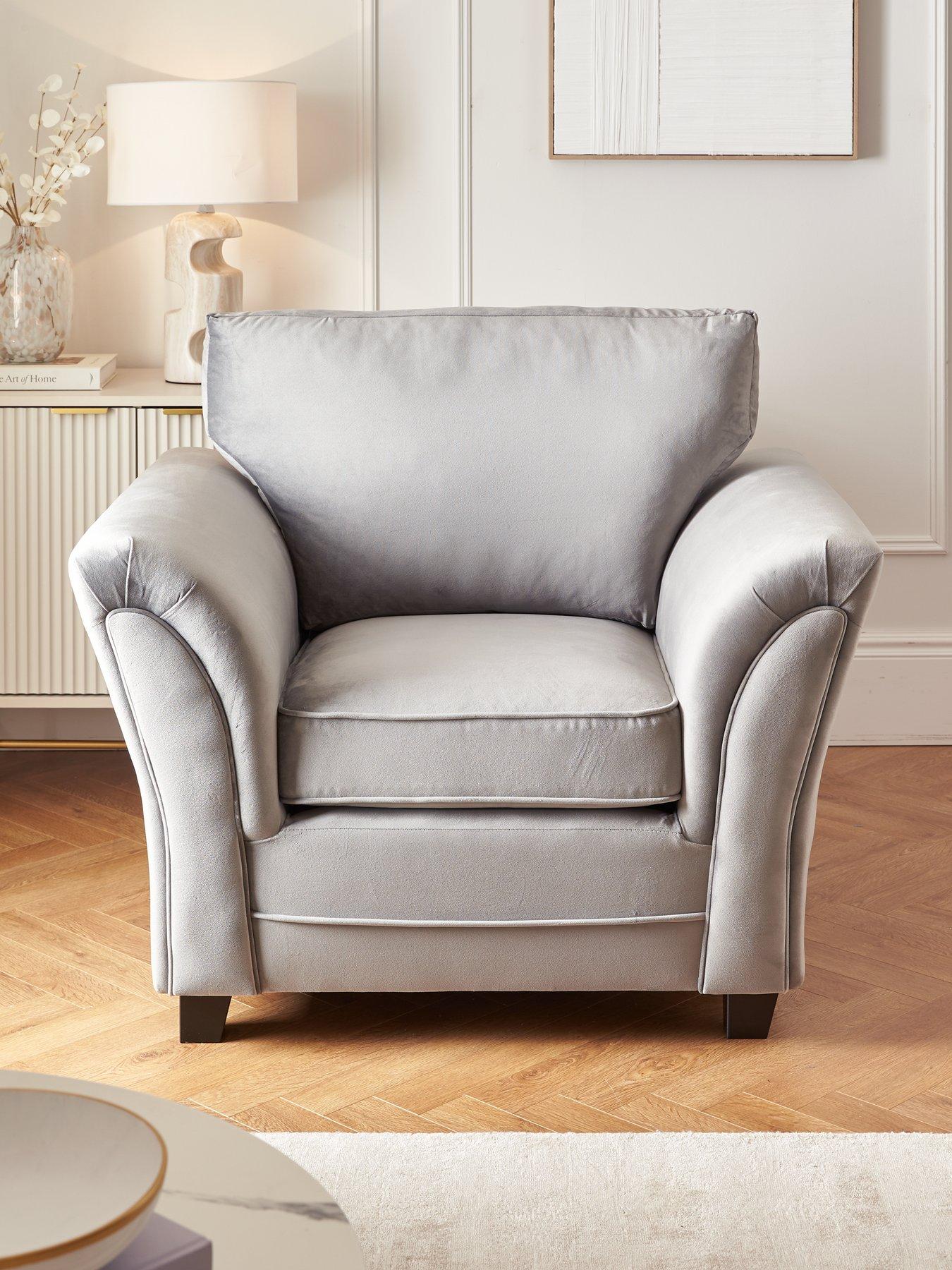 Image 1 of 7 of The Very Collection Leila Fabric Armchair&nbsp;- FSC Certified