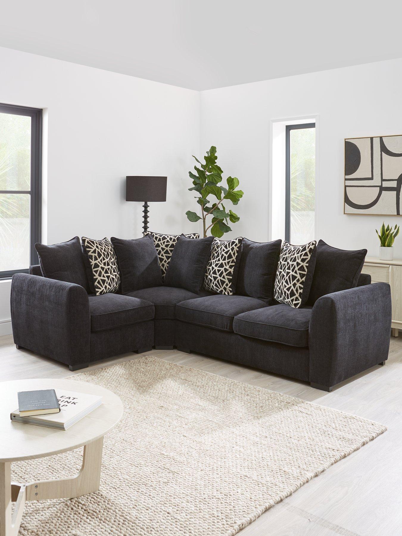 The Very Collection Payton Fabric Left Hand Corner Group/Chaise Sofa - FSC Certified