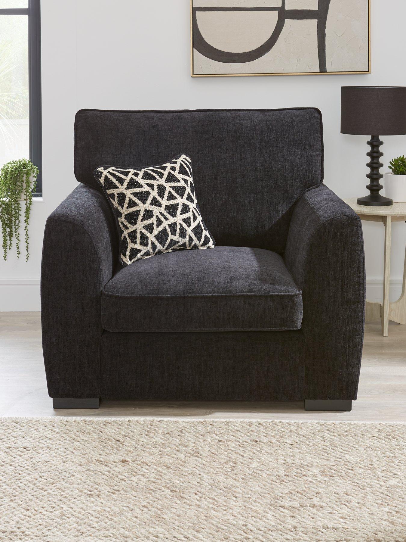  image of very-home-payton-fabric-armchairnbsp--fsc-certified
