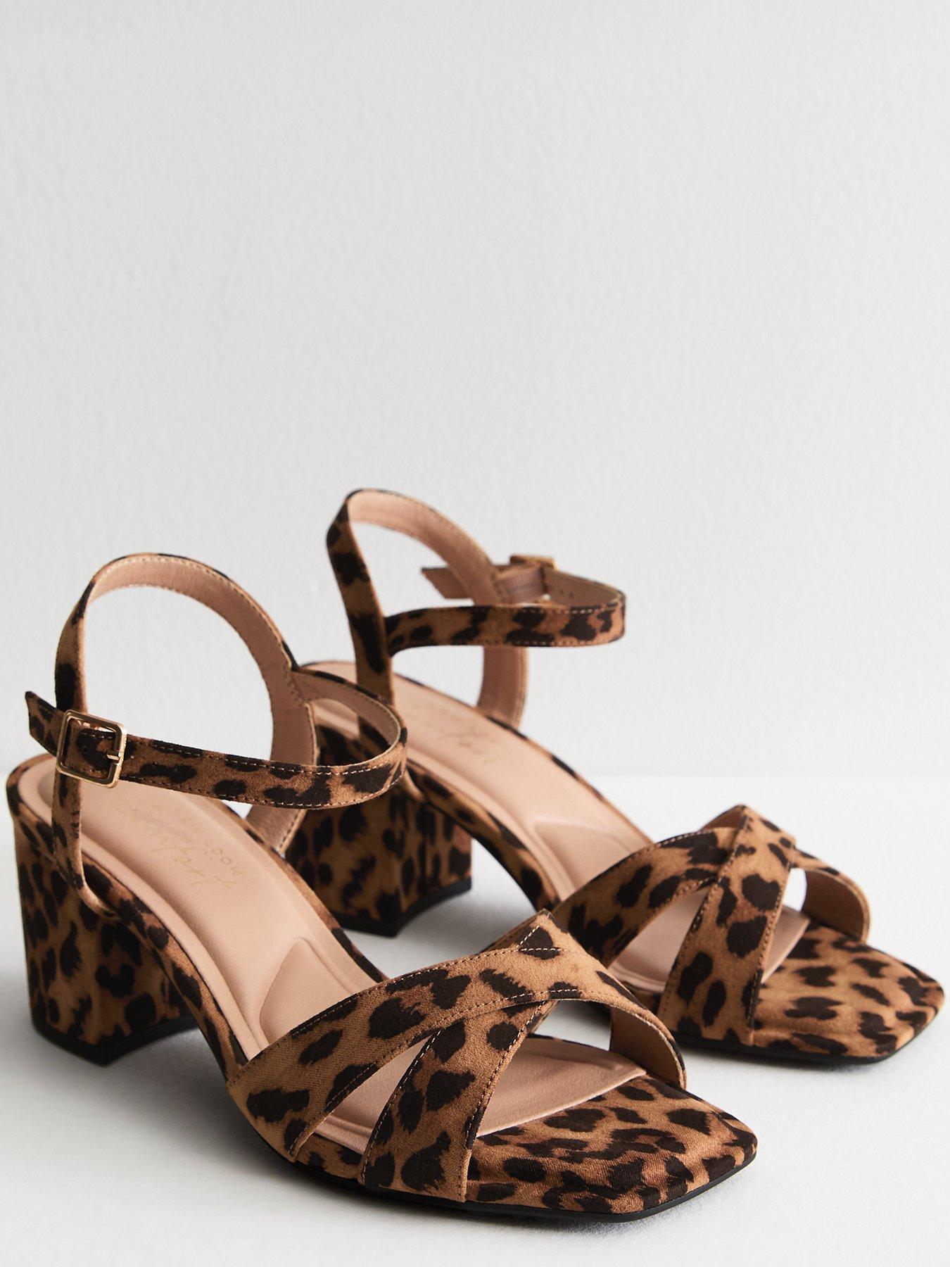 Ravel leopard print sandals deals