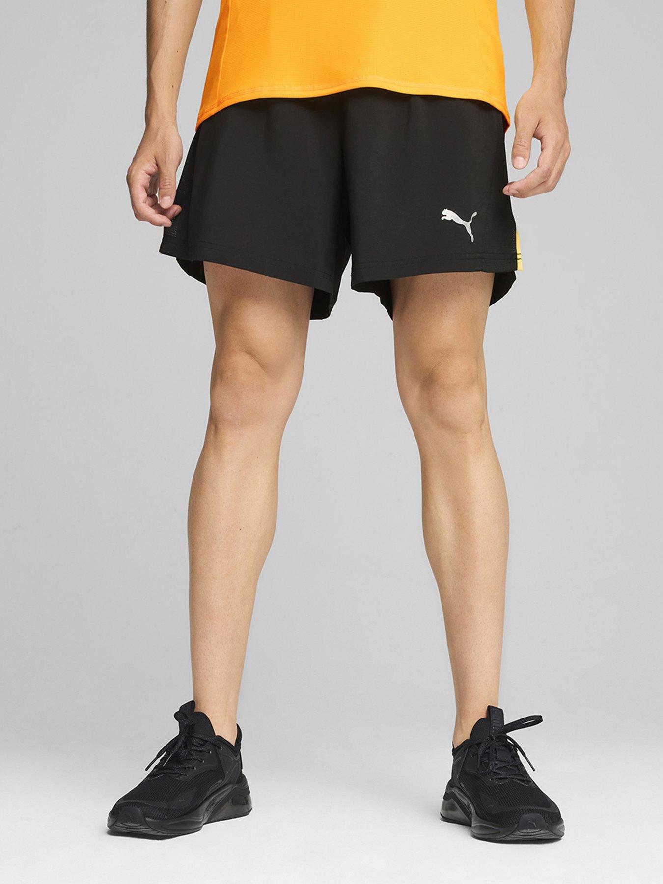 undefined Mens Running Favorite Velocity Woven 2in1 Short M - Black