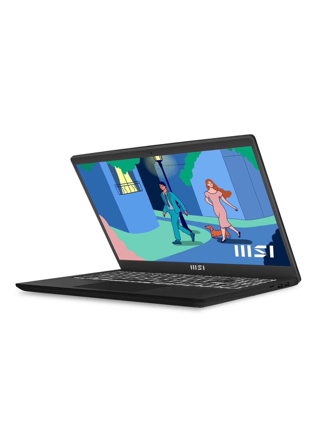  image of msi-modern-15-laptop-156in-fhdnbspamd-ryzen-7-8gb-ramnbsp512gb-ssd-black