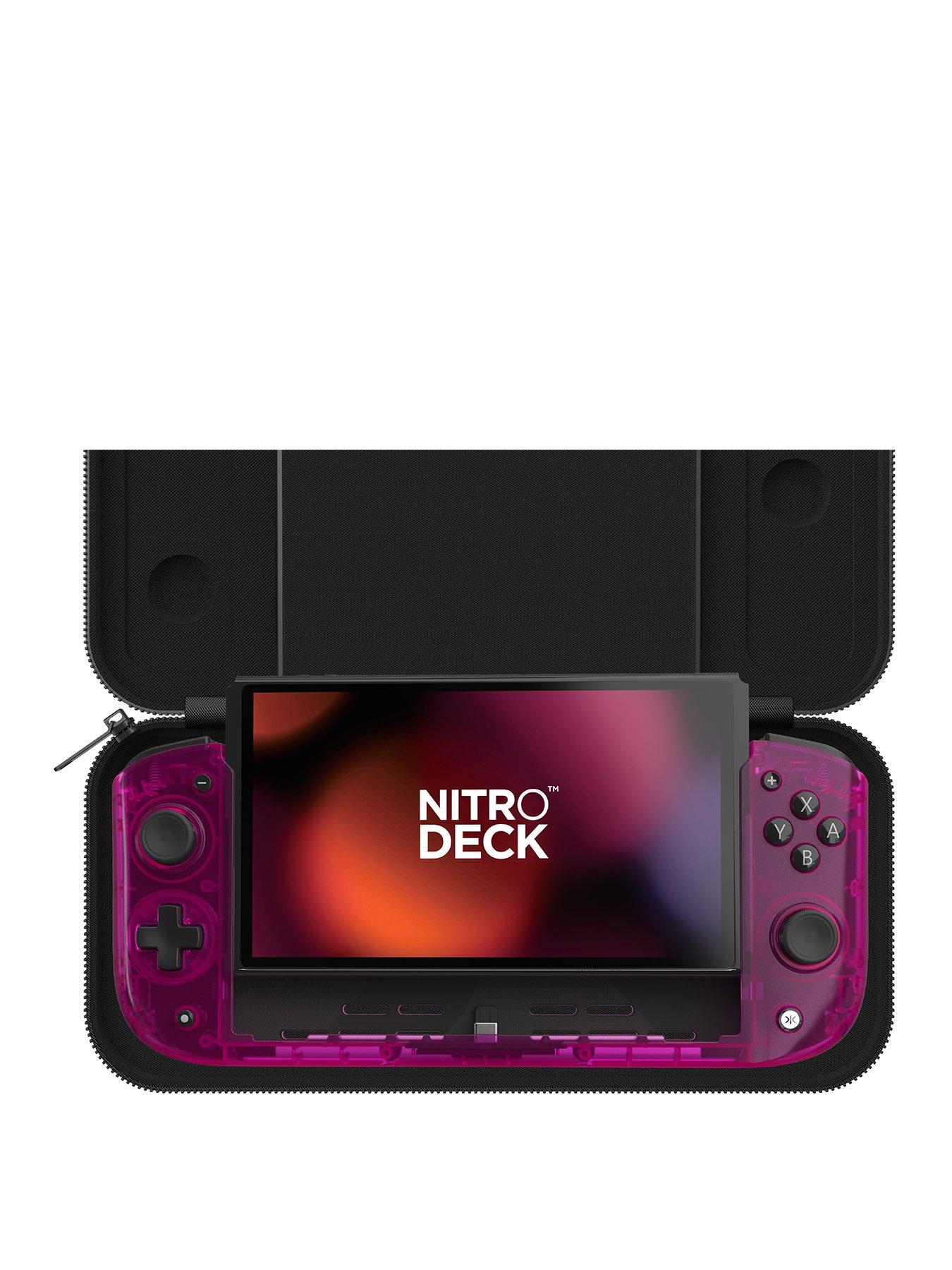undefined Nitro Deck for Nintendo Switch - Crystal Pink Edition