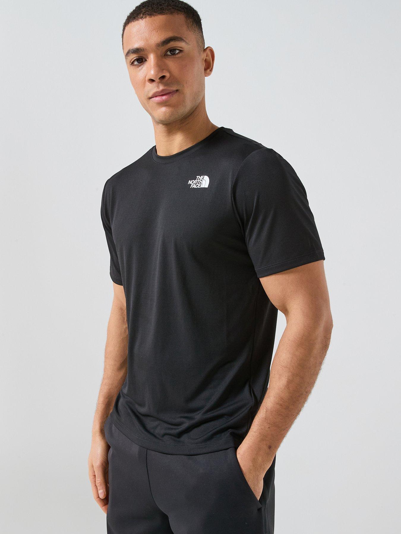 THE NORTH FACE Mens 24/7 Short Sleeve T-Shirt Reg - Black