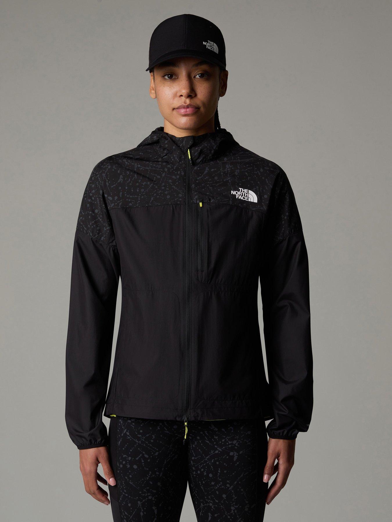 Image 1 of 4 of THE NORTH FACE Womens Higher Run Wind Jacket - Black