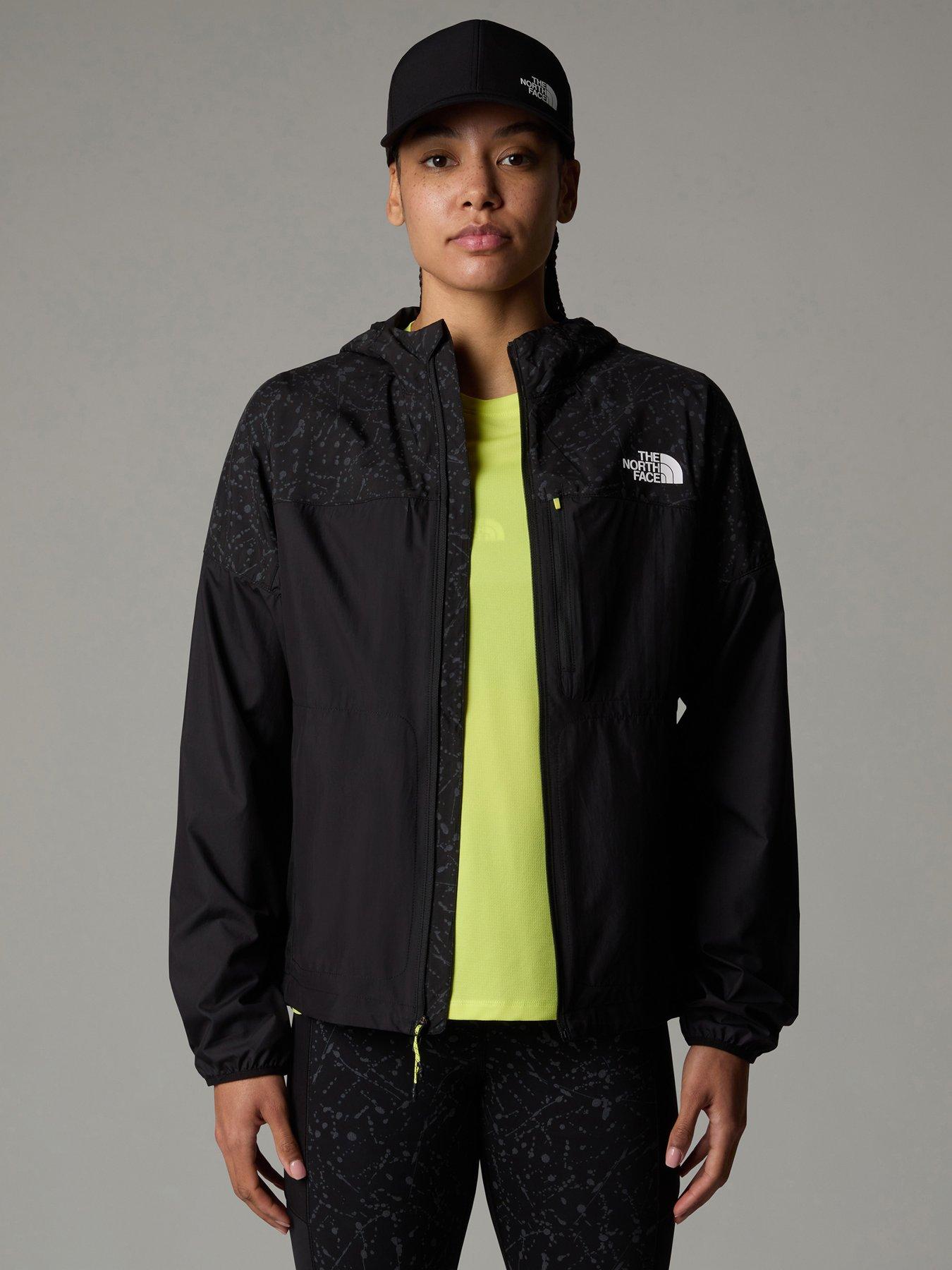 Image 4 of 4 of THE NORTH FACE Womens Higher Run Wind Jacket - Black
