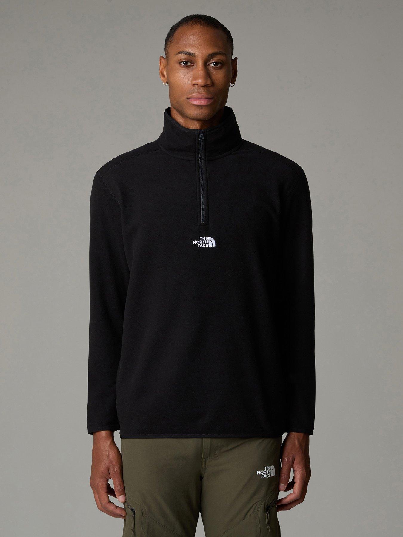 Glacier Fleece North Face Fleece Black Mens The North Face Men's