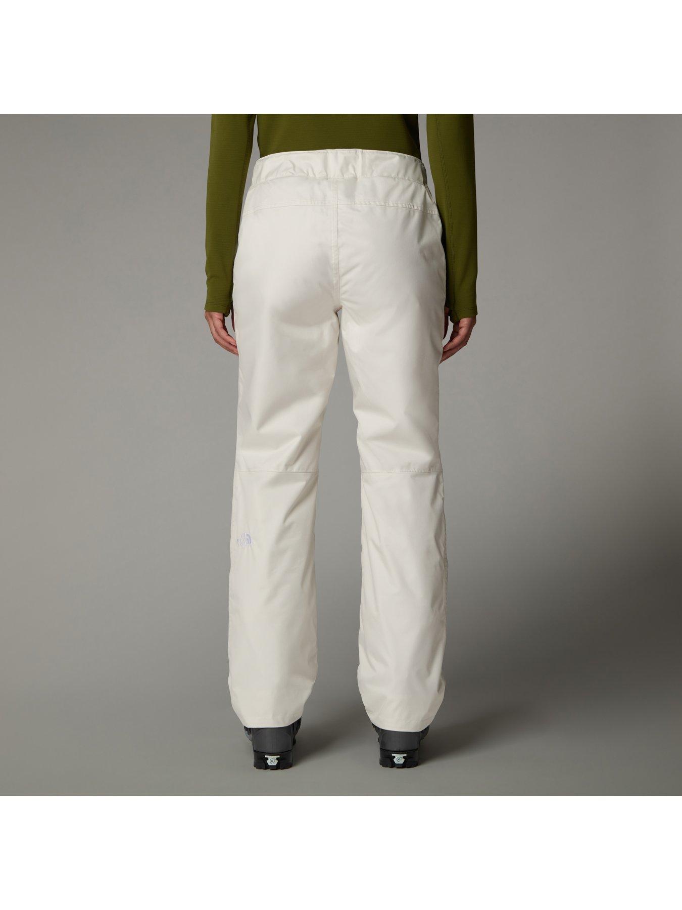  image of the-north-face-womens-sally-insulated-ski-pants-off-white