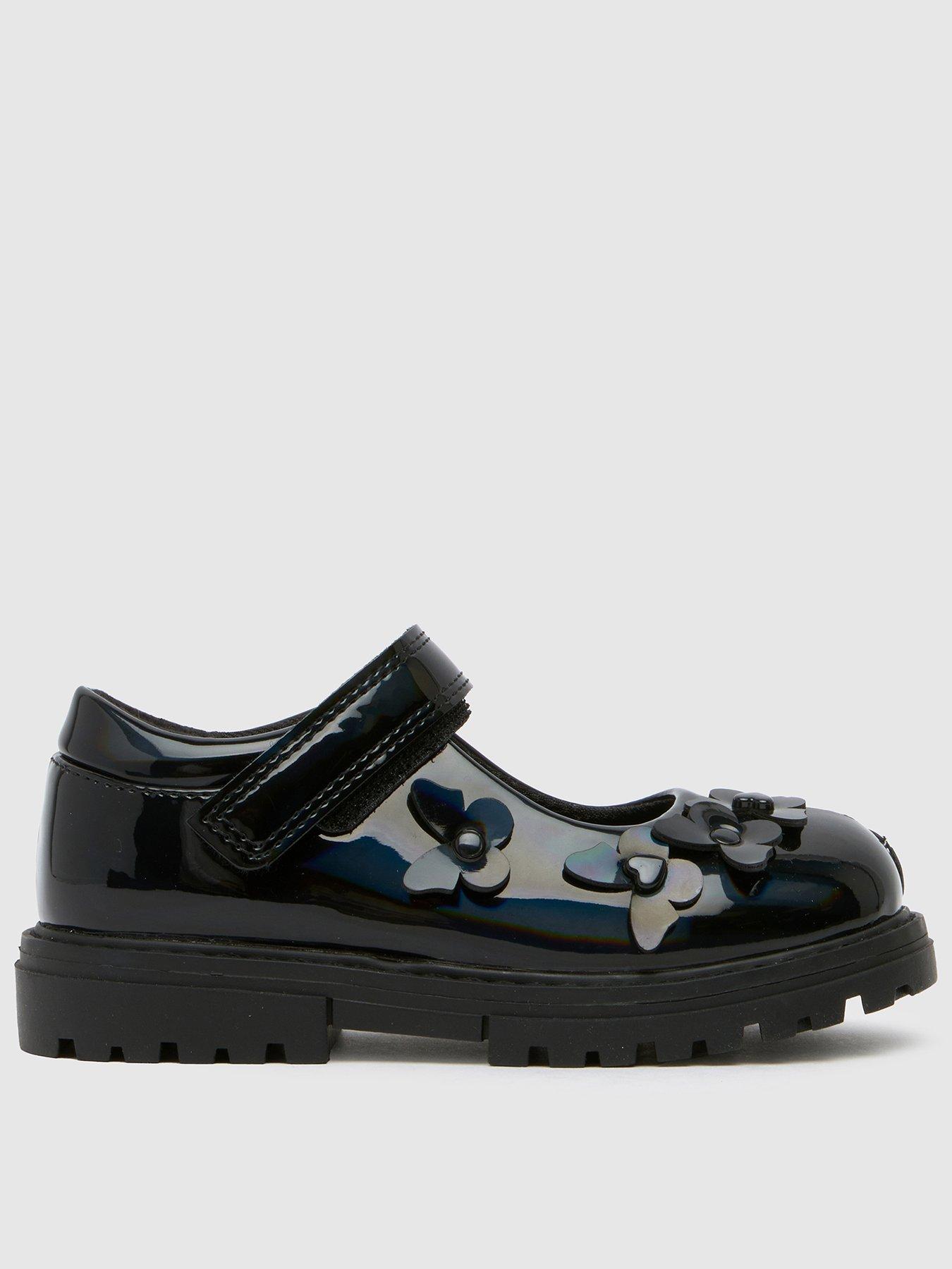 undefined Lush Feature Butterfly  Toddler - Black Patent