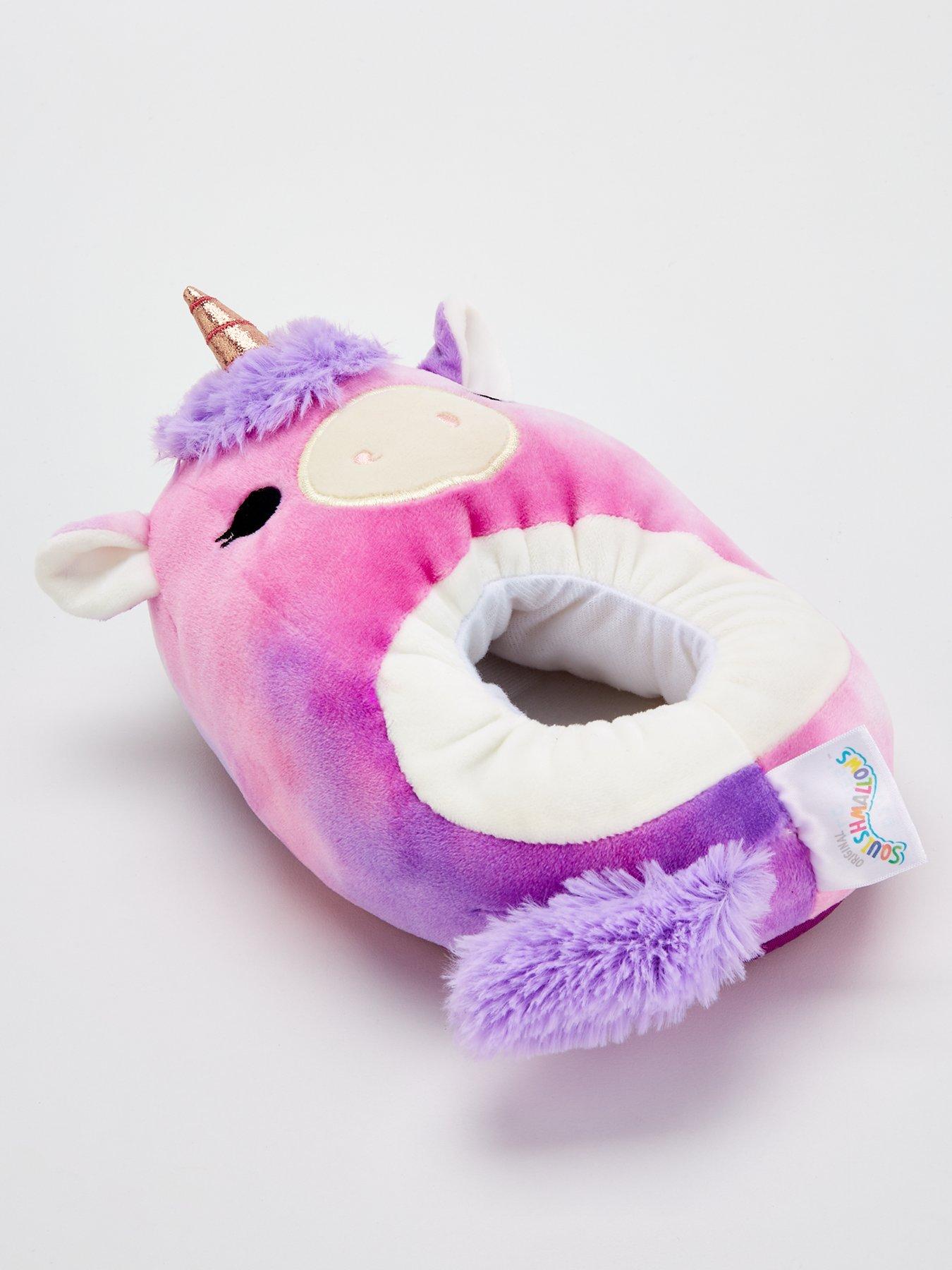 Image 2 of 7 of Squishmallows Squishmallow Lola Unicorn  Slippers