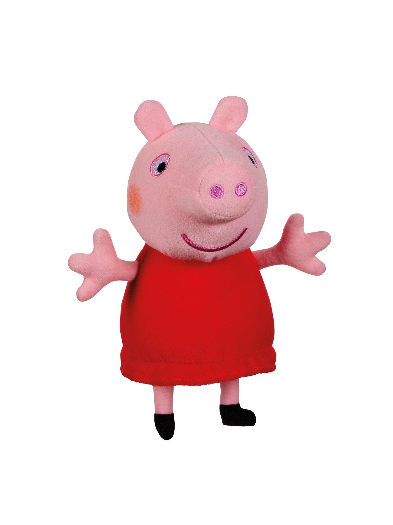  image of peppa-pig-talking-red-dress-peppa