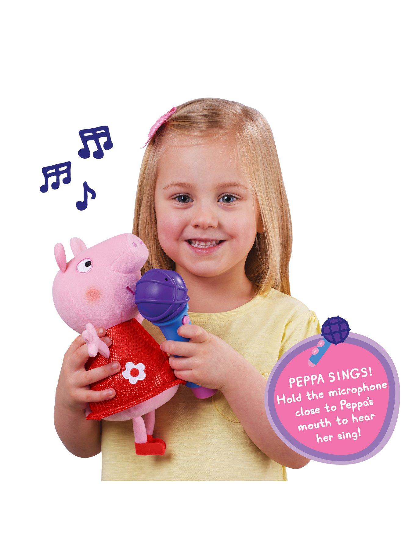 Image 4 of 8 of Peppa Pig Sing With Me Interactive Plush Toy
