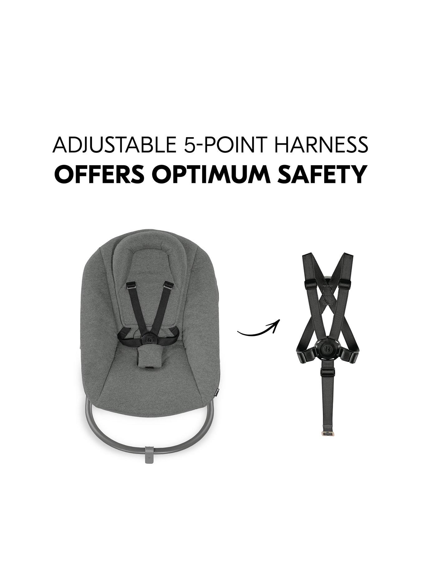  image of hauck-alpha-bouncer-premium-dark-grey